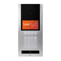 SIXTY5 camera-spreek-luister paneel | Code-scroll, RFID ip-opener lezer, aluminium | G2+