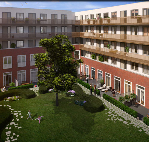 projecten 122 appartementen de wending