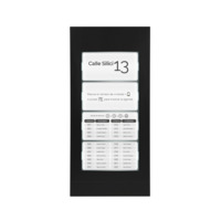 SIXTY5 info paneel voor 6502 | Informatievenster, led-verlichting, zwart | G2+ & IP G+