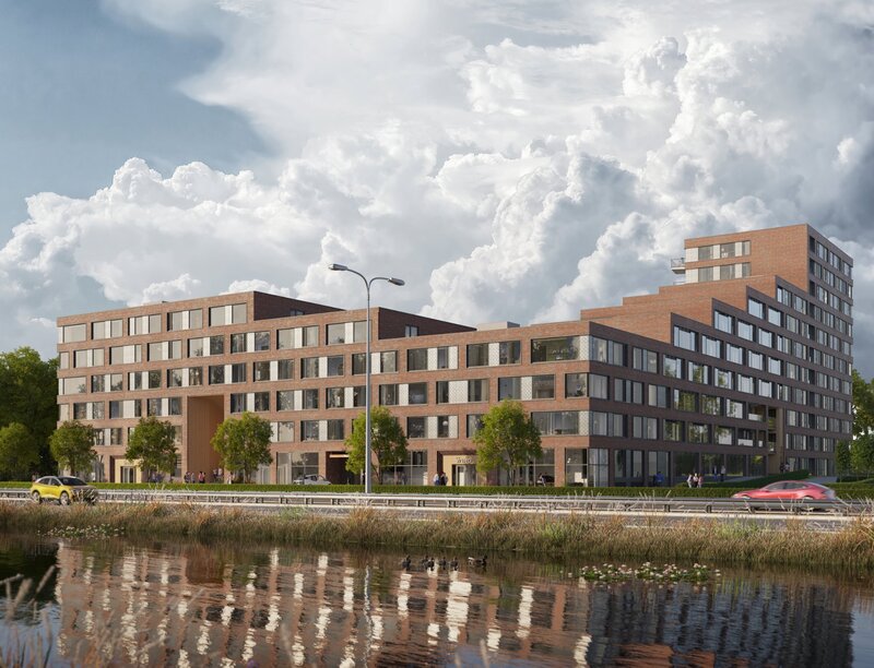 projecten 160 appartementen the yard groningen