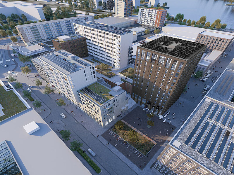 projecten 170 appartementen heros blok c iplusbus