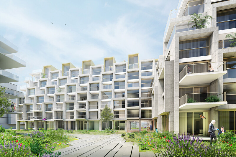 projecten 160 appartementen the grid iplusbus