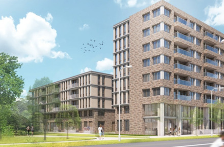 194 appartementen Het Nieuwe Schouw | GTwin