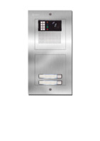 Camera-spreek-luister paneel | Nexa Inox, modulair, 2 beldrukkers | G2+