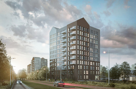 220 appartementen De Slotvrouwe | GTwin