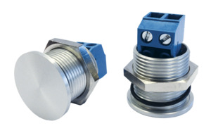 Piëzo beldrukker | IP68, digitaal | 16 mm