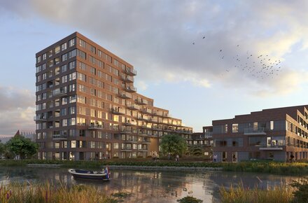 160 appartementen The Yard Groningen