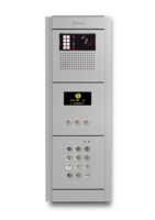 Camera-spreek-luister paneel | Code-scroll, Nexa Aluminium | G2+